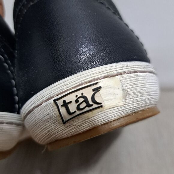 Taos Footwear Glory Studded Loafer Goth Slip On Shoes Size 8 Black - Picture 5 of 15